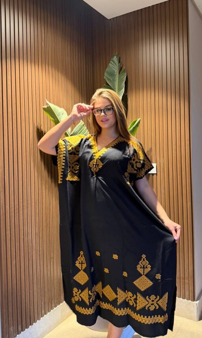 ⁦فستان شانيل قطني 8⁩ - الصورة ⁦5⁩